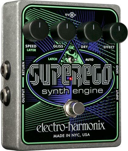 Electro Harmonix Superego Synth Engine - PÉdale Chorus / Flanger / Phaser / Tremolo - Main picture