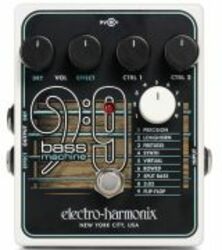 Pédale effet simulation - modelisation Electro harmonix BASS 9 BASS SYNTHESIZER