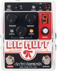 Pédale D'effets Fuzz/Distorsion Pour Guitare électrique - Inspirée Big Muff, 4 Modes, 9V