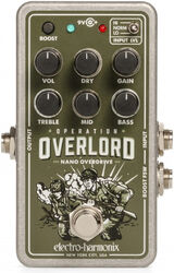 Pédale overdrive / distortion / fuzz Electro harmonix Nano Operation Overlord Allied Overdrive