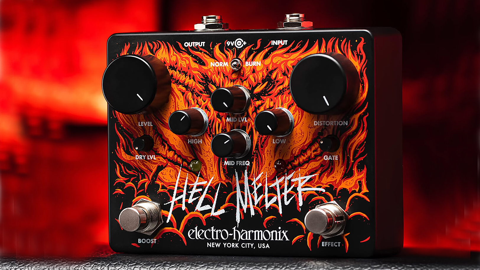 Electro Harmonix Hell Melter - PÉdale Overdrive / Distortion / Fuzz - Variation 1