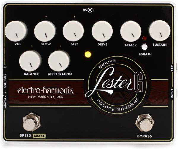 エレクトロハーモニクス　Lester G Electro harmonix Lester G Deluxe Rotary Speaker Pedal de chorus