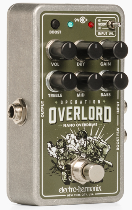 Electro Harmonix Nano Operation Overlord Allied Overdrive - PÉdale Overdrive / Distortion / Fuzz - Variation 1