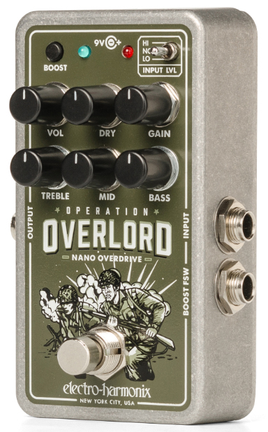 Electro Harmonix Nano Operation Overlord Allied Overdrive - PÉdale Overdrive / Distortion / Fuzz - Variation 2