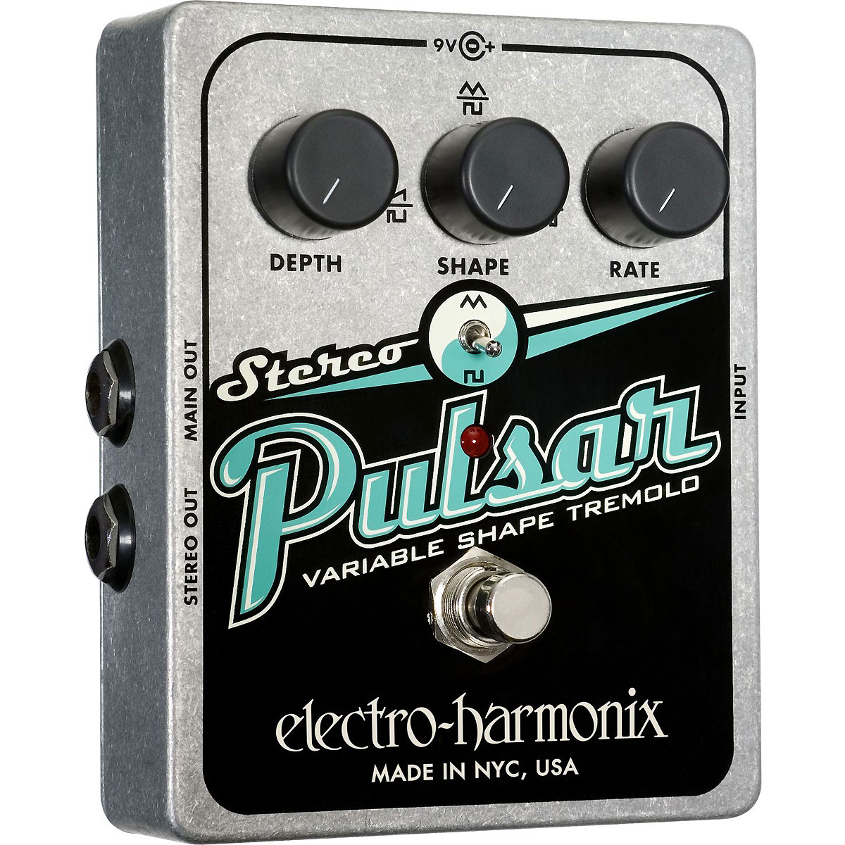 Electro Harmonix Stereo Pulsar Variable Shape Analog Tremolo - PÉdale Chorus / Flanger / Phaser / Tremolo - Variation 1