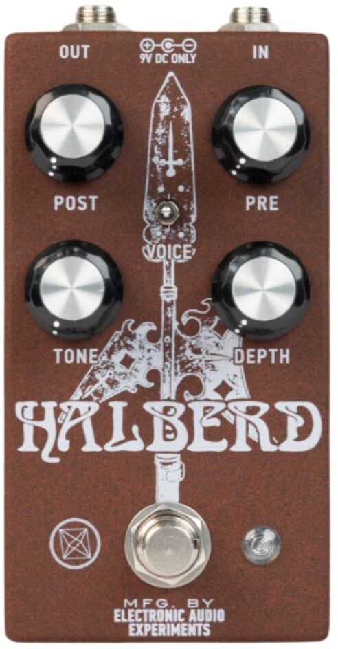Electronic Audio Experiments Halberd V2 - PÉdale Overdrive / Distortion / Fuzz - Main picture