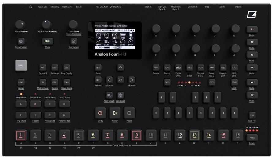 Expandeur Elektron Analog Four MKII BK