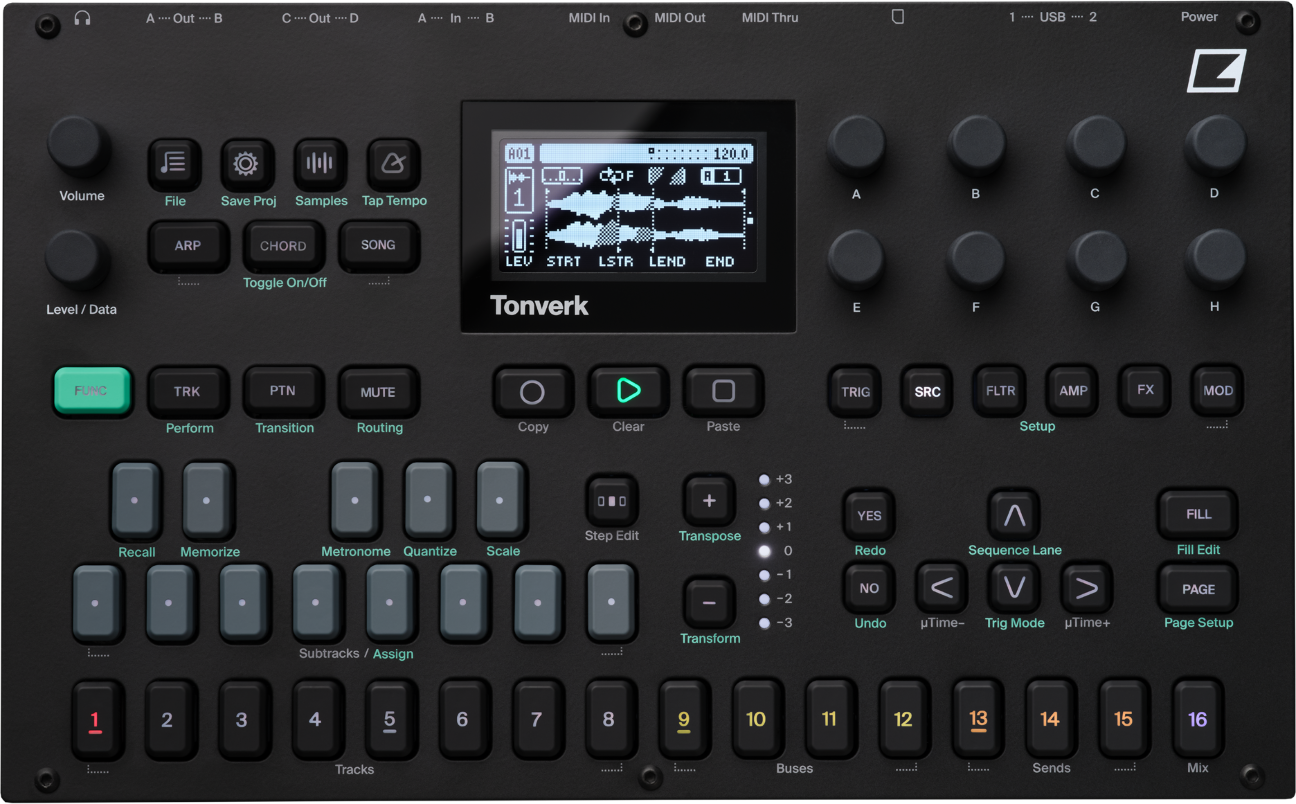 Elektron Tonverk - Sampleur / Groovebox - Main picture