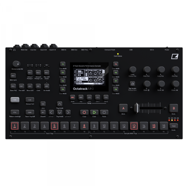 Elektron Octatrack MKII サンプラー Amazon.com: Elektron Octatrack MKII 8-track Performance