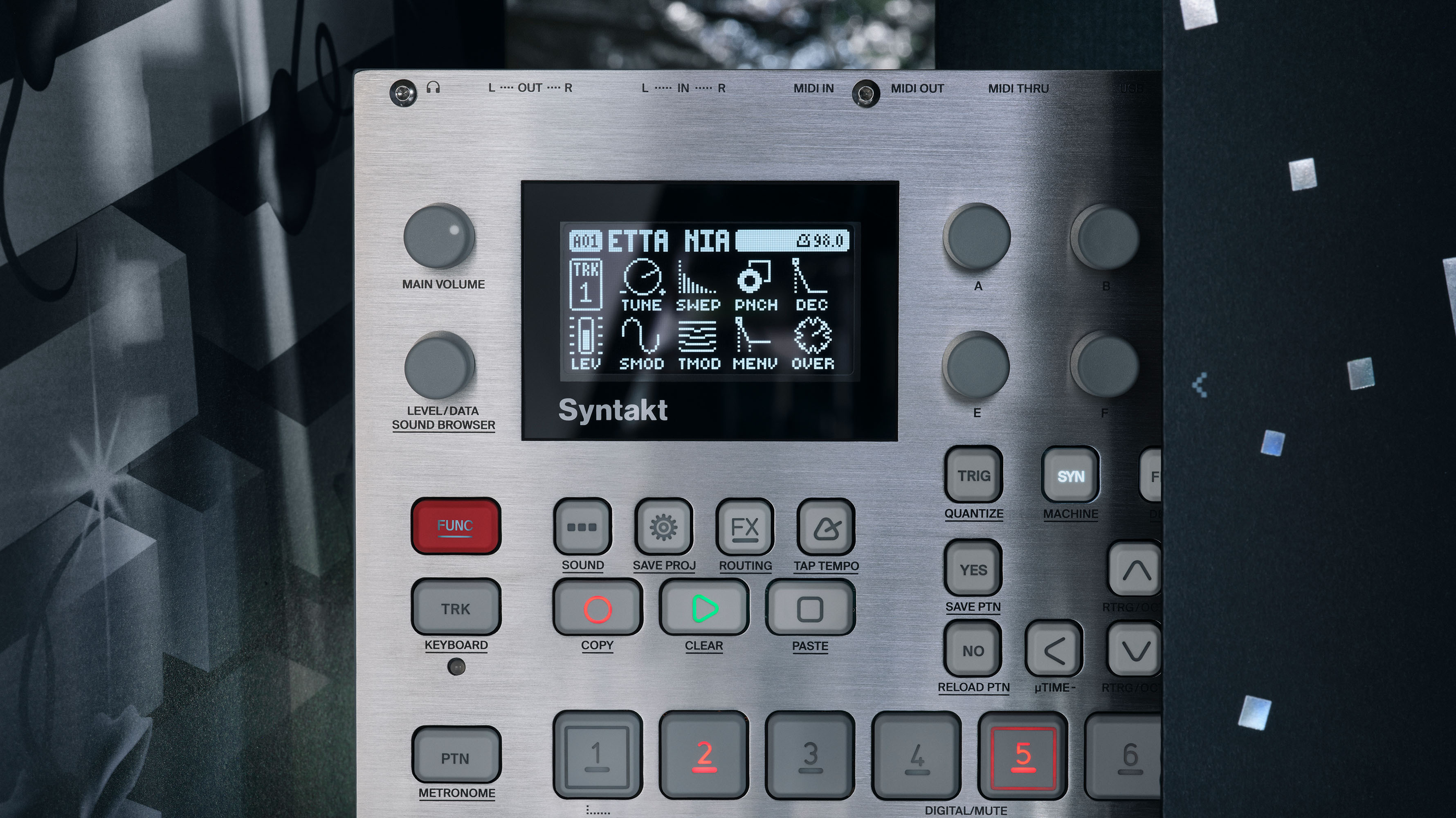 Elektron Syntakt E25 Remix Edition - Sampleur / Groovebox - Variation 1