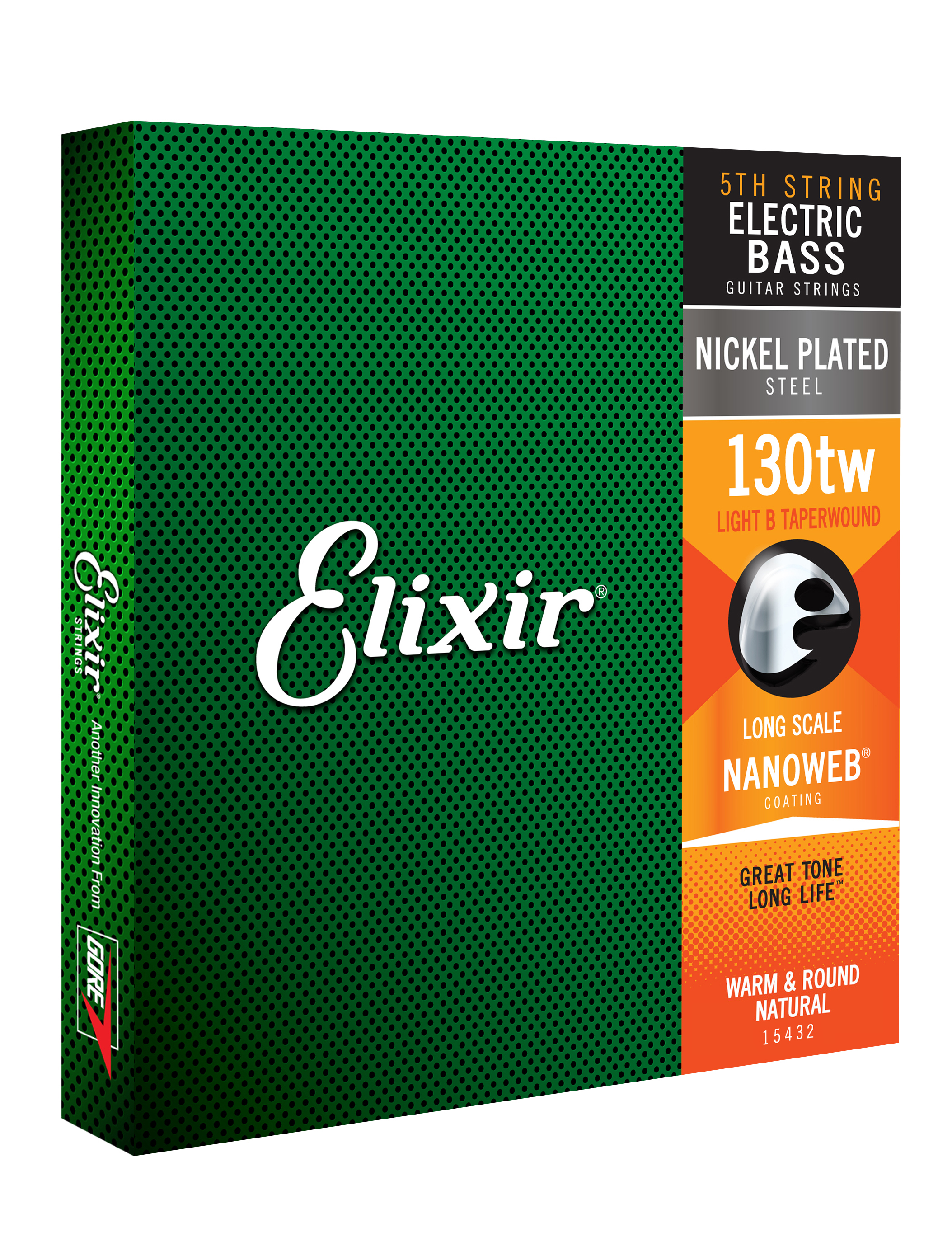 Elixir Corde Au DÉtail Bass (x1) 15432 Nanoweb Nickel Plated 130tw - Cordes Basse Électrique - Variation 1