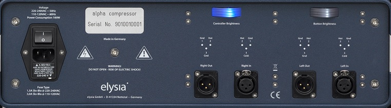 Elysia Alpha Compressor - Compresseur Limiteur Gate - Variation 2