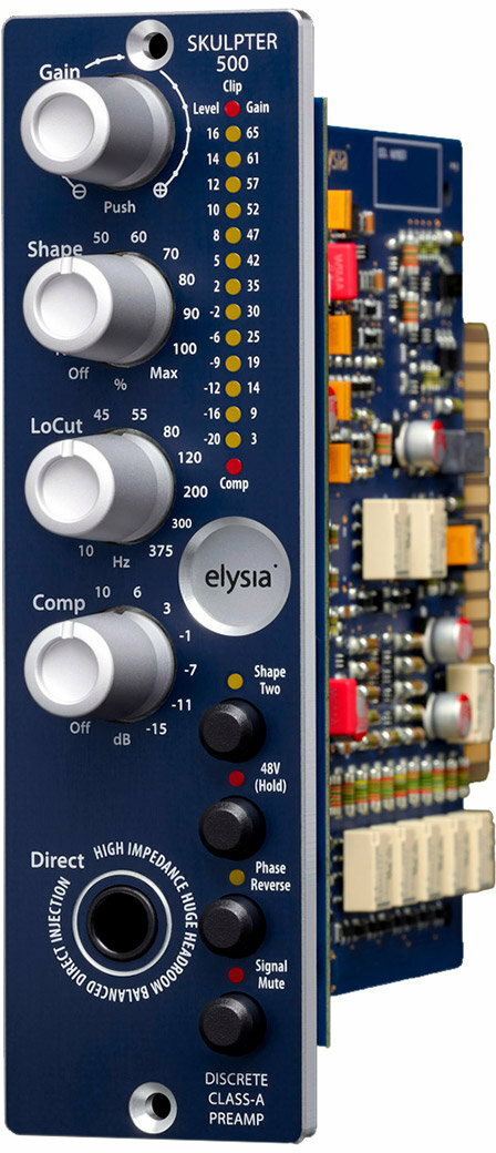 Elysia Skulpter 500 Preampli / Di Class A - Module Format 500 - Main picture