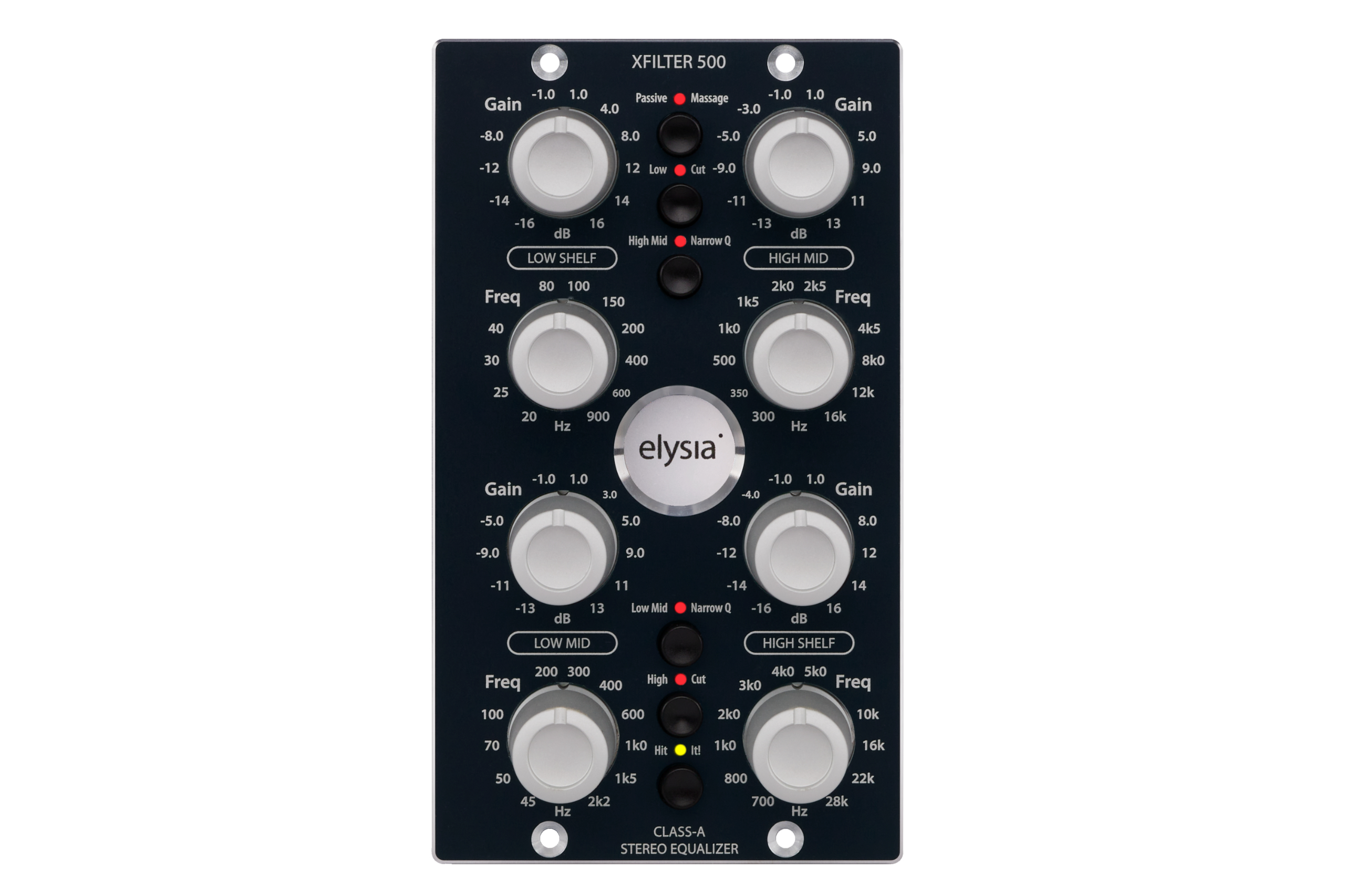 Elysia Xfilter 500 - Equaliseur / Channel Strip - Variation 1