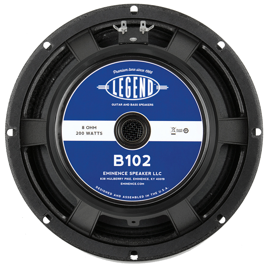 Hautparleur Eminence Legend B102 Bass Speaker 10", 200w, 8 ohms