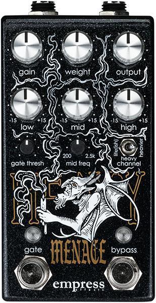 Pédale overdrive / distortion / fuzz Empress Heavy Menace