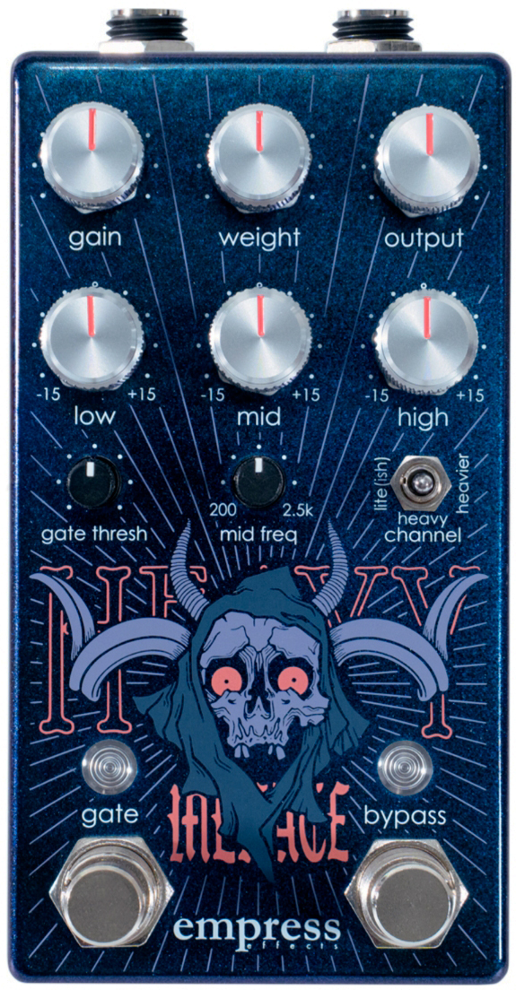 Empress Heavy Menace Distortion Ltd - PÉdale Overdrive / Distortion / Fuzz - Main picture