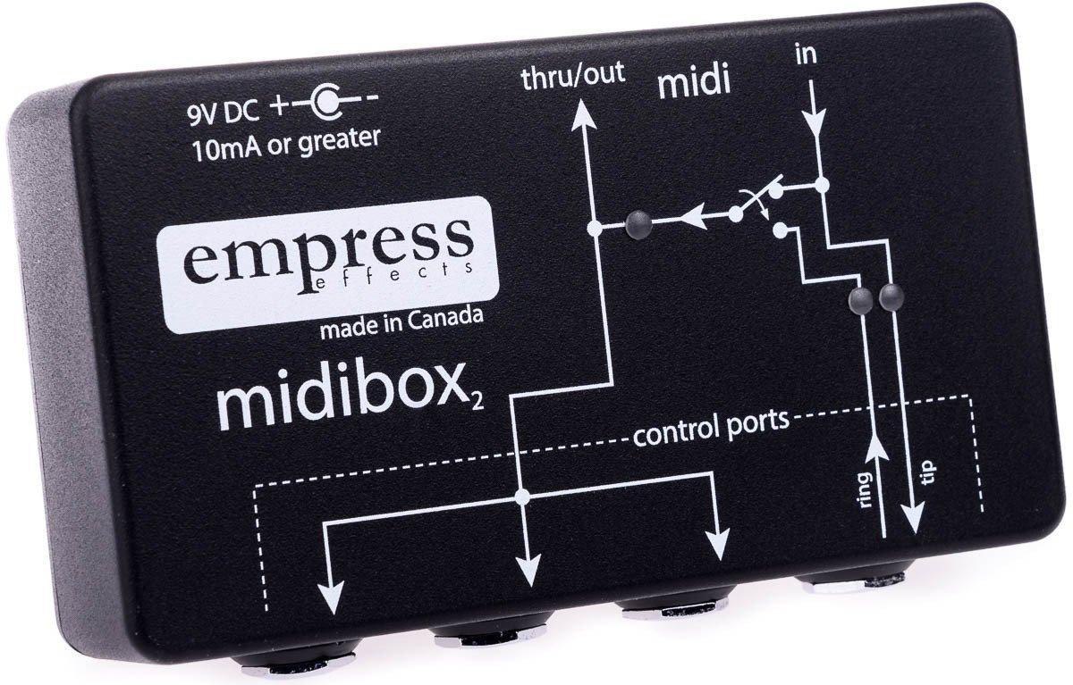 Pedalier midi Empress Midibox2