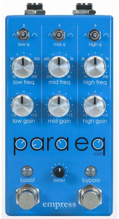 Pédale eq. / enhancer / buffer Empress ParaEq MKII