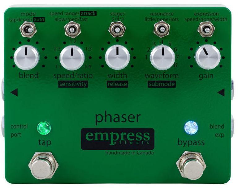 Pédale chorus / flanger / phaser / tremolo Empress Phaser