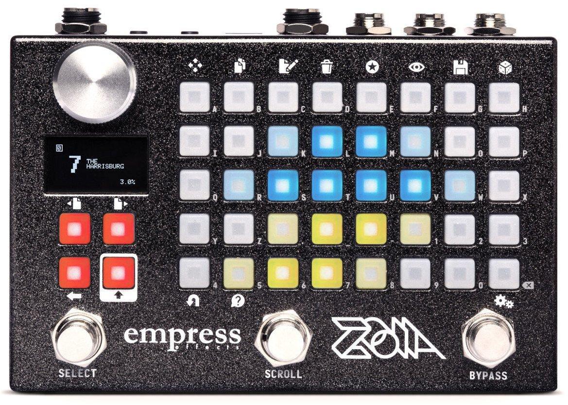 Pédale chorus / flanger / phaser / tremolo Empress Zoia