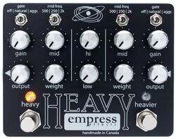 Pédale overdrive / distortion / fuzz Empress Heavy Distortion