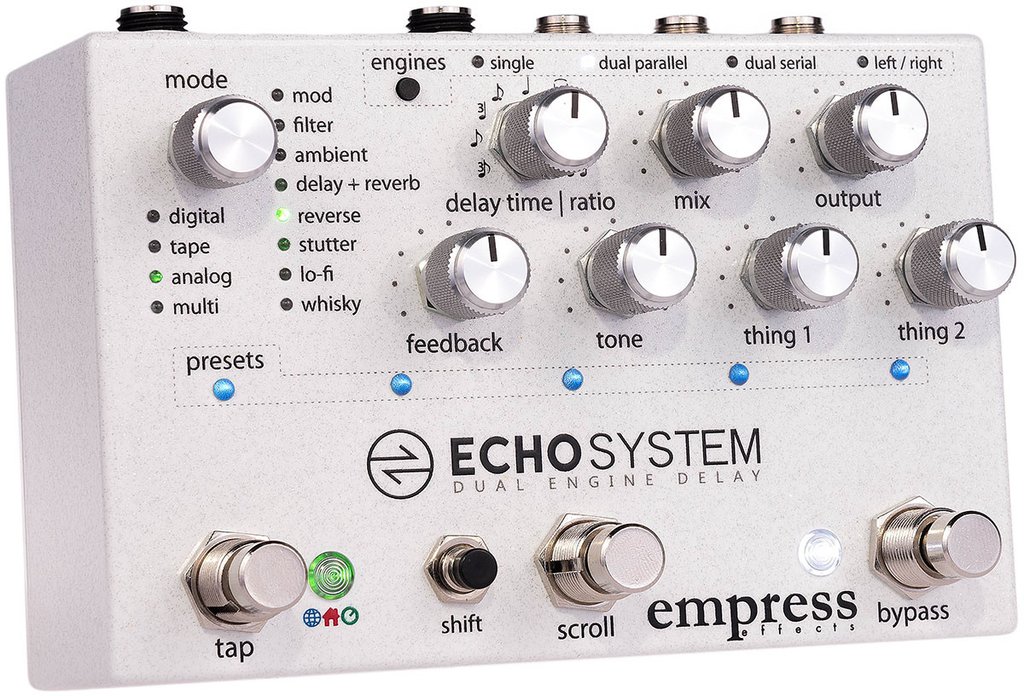 Empress Echosystem Dual Engine Delay - PÉdale Reverb / Delay / Echo - Variation 1