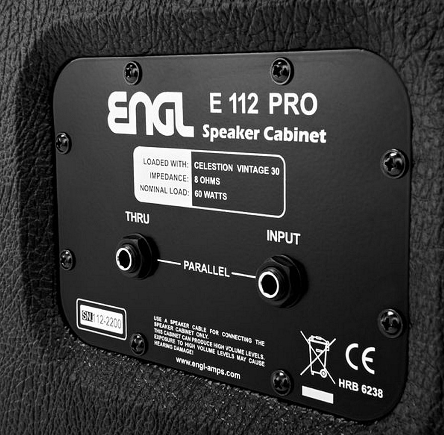Engl Pro Straight E112vb 1x12 60w Black - Baffle Ampli Guitare Électrique - Variation 2