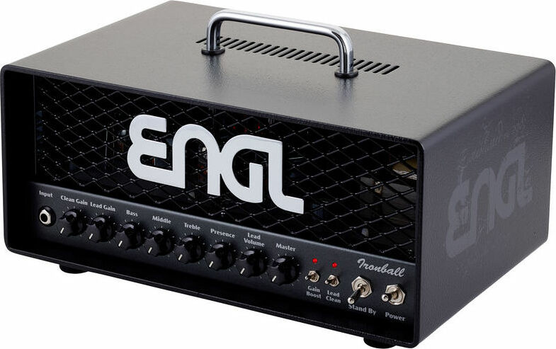 Engl Ironball E606 Head 20w Black - Ampli Guitare Électrique TÊte / PÉdale - Main picture