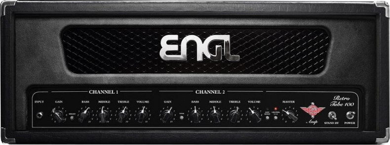 Engl Retro Tube 100 E765 Head 100w Black - Ampli Guitare Électrique TÊte / PÉdale - Main picture