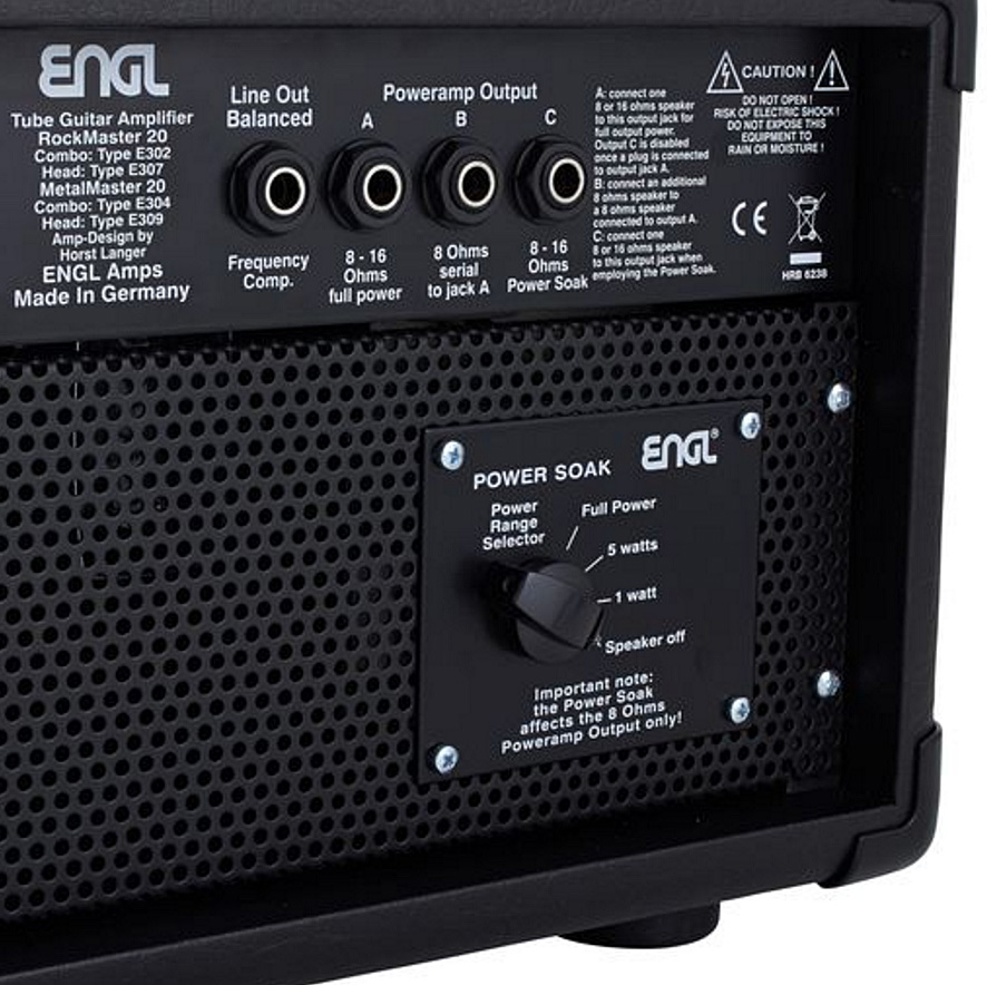 Engl Metalmaster E309 Head 20w Black - Ampli Guitare Électrique TÊte / PÉdale - Variation 4