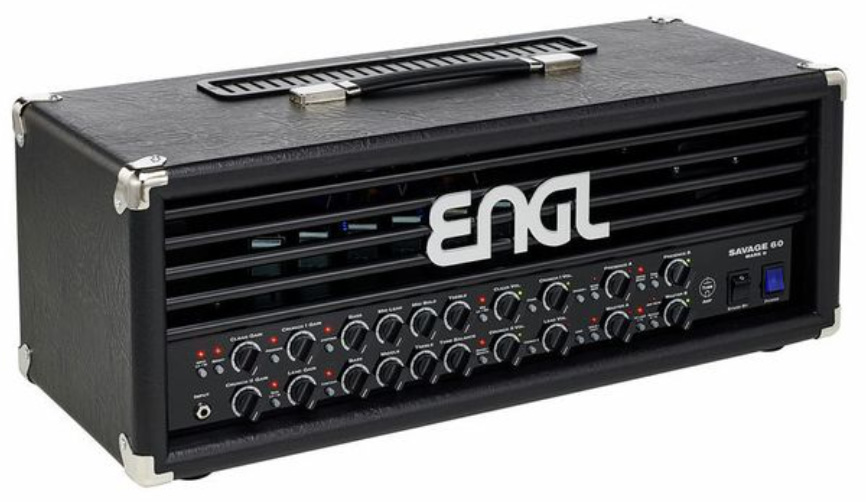 Engl Savage 60 Mark Ii E630ii Head 60w El34 - Ampli Guitare Électrique TÊte / PÉdale - Variation 2
