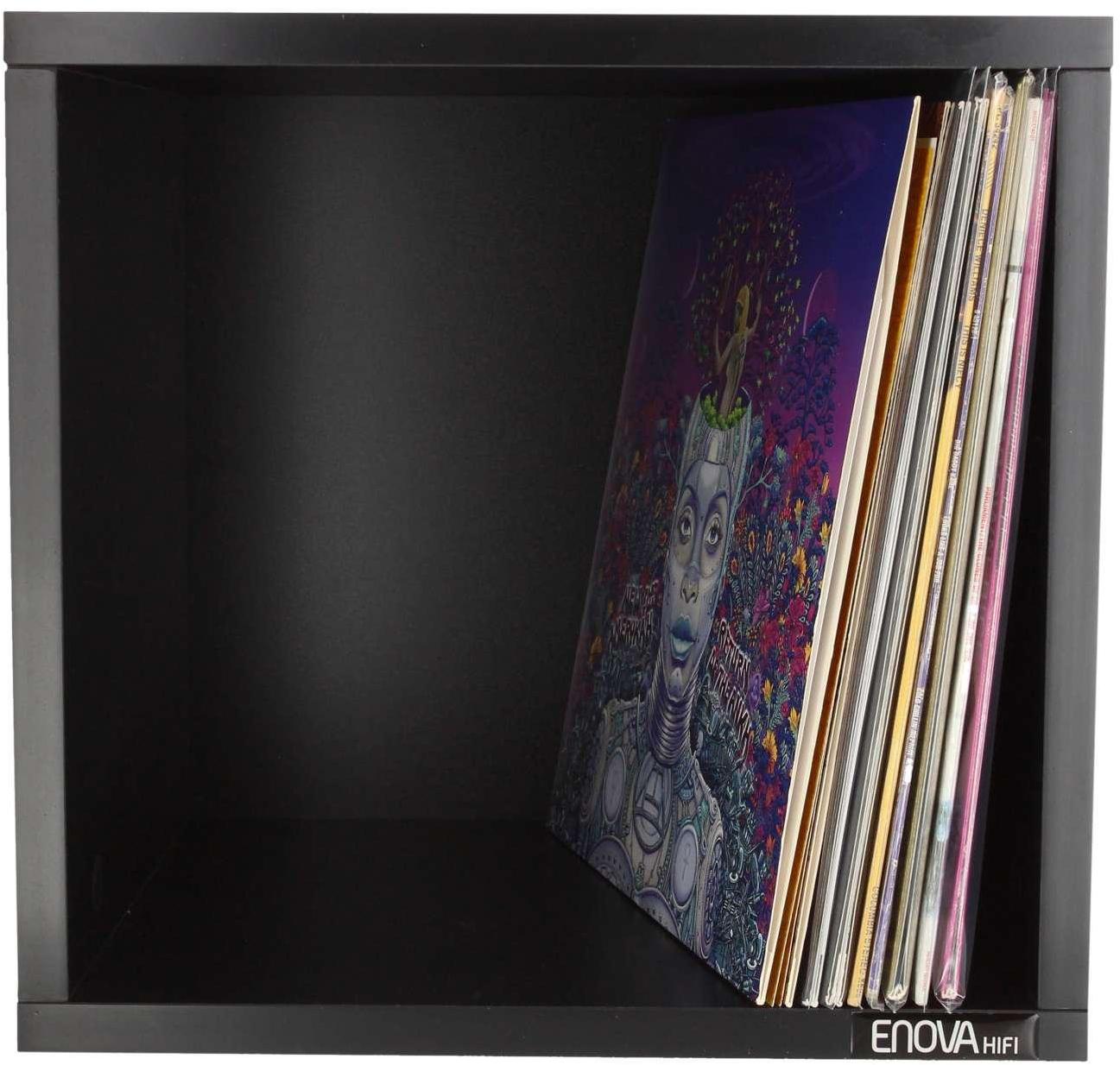 Mobilier rangement dj Enova hifi Vinyle Box 120BL