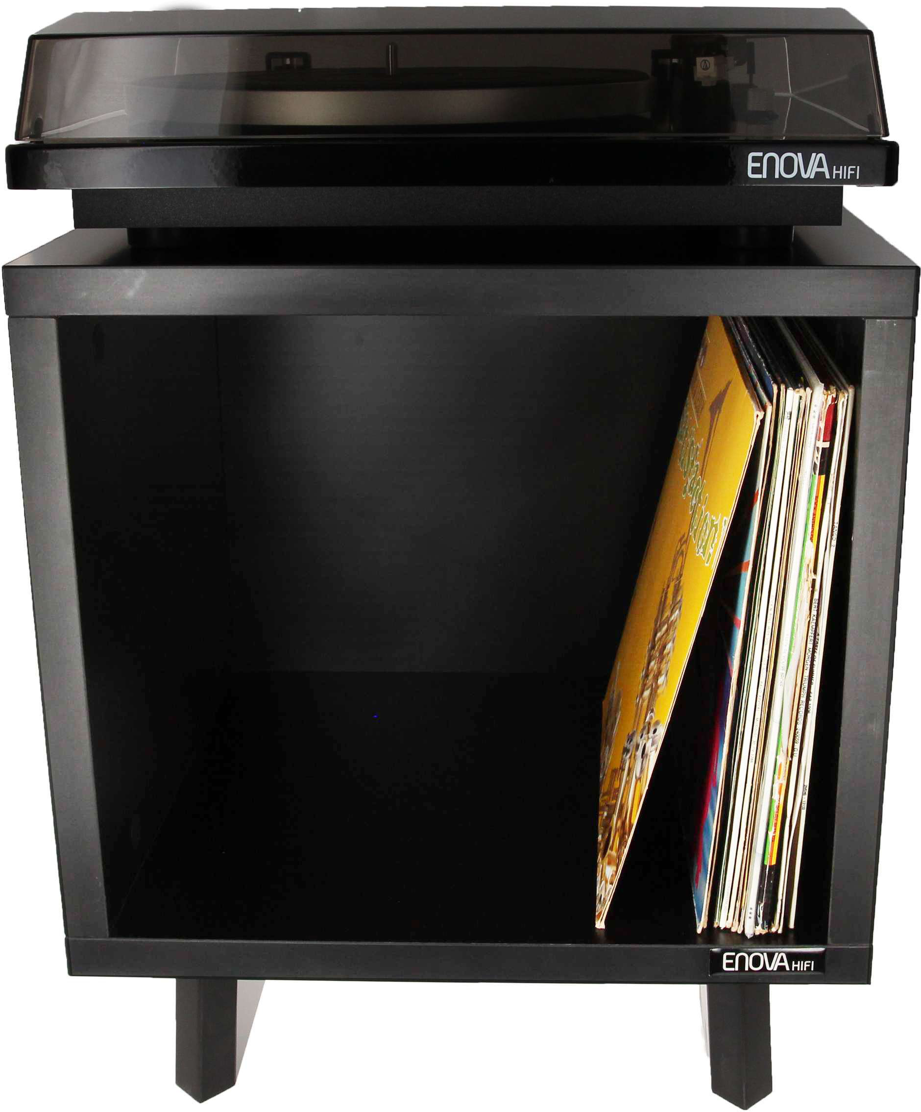 Enova Hifi Vinyle Lover Cube Bl - Mobilier Rangement Dj - Main picture