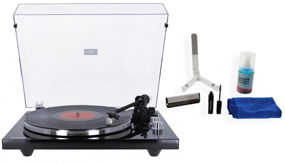 Platines vinyles hifi Enova hifi Vision 3 Bl+ PNV10 (kit nettoyage vinyle)Offert