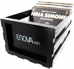 Mobilier rangement dj Enova hifi Caisse stockage Vinyle 120 Lpa