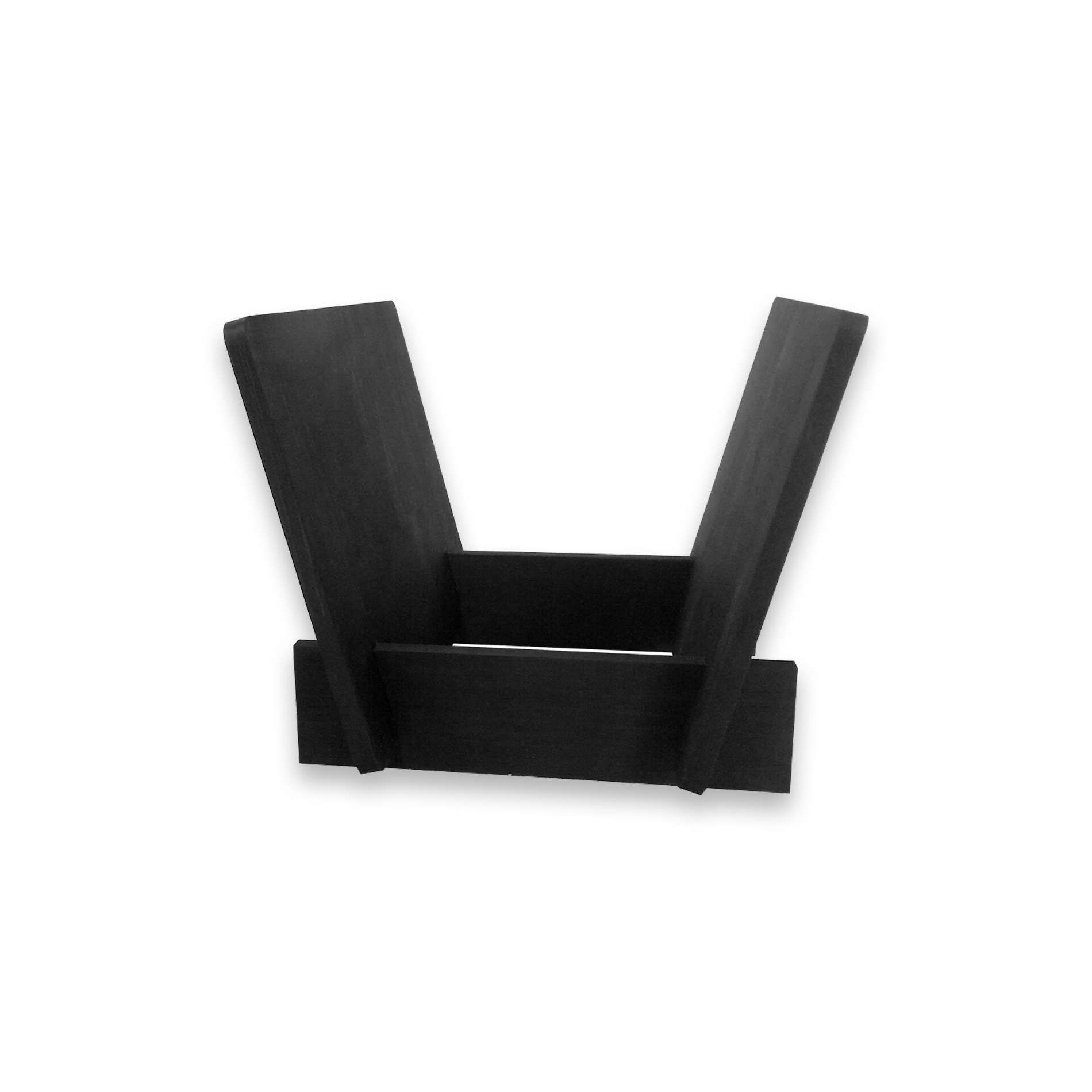 Enova Hifi Support Vinyle 25 Lp (black) - Mobilier Rangement Dj - Variation 2