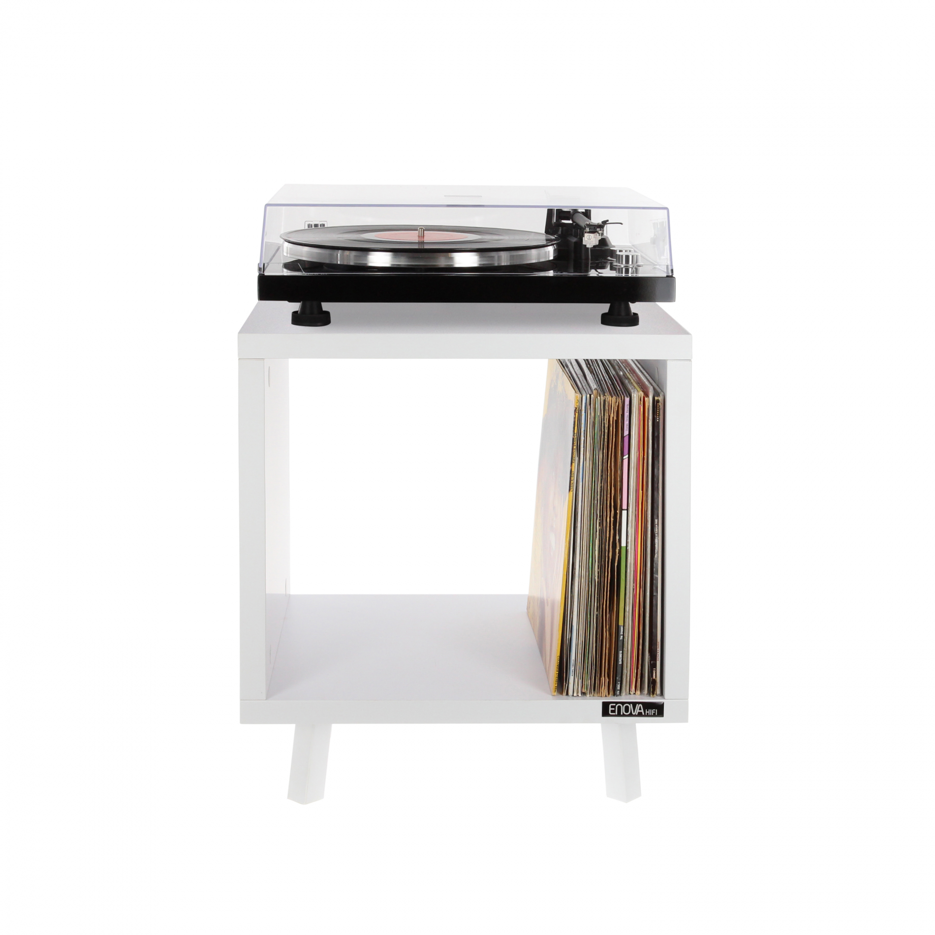 Enova Hifi Vinyle Lover Wh - Mobilier Rangement Dj - Variation 2