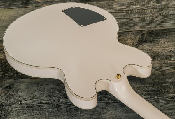 Guitare électrique 1/2 caisse Epiphone B.B. King Lucille - bone white