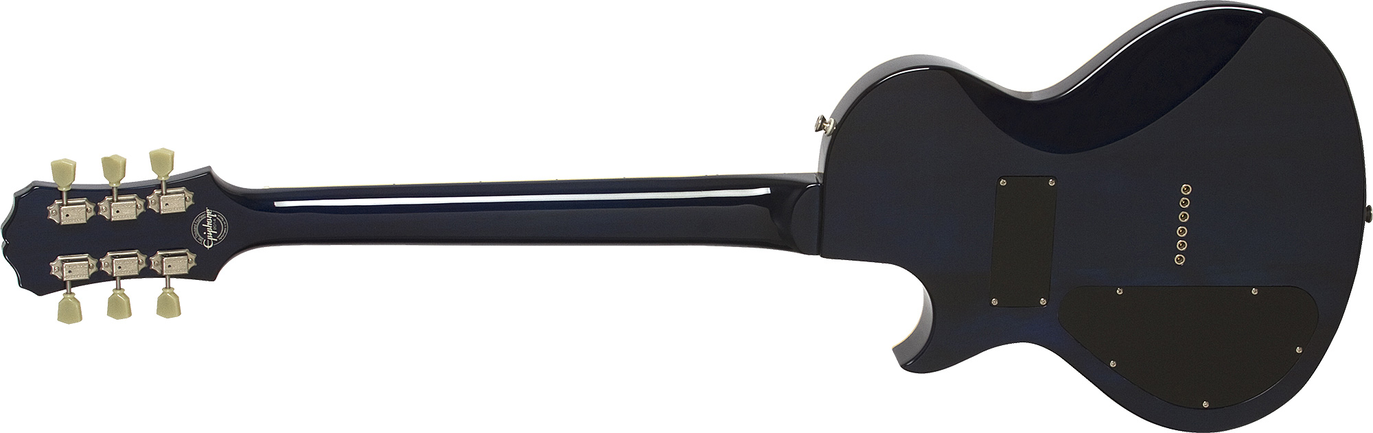 Epiphone Blueshawk Deluxe Ch - Midnight Sapphire - Guitare Électrique 1/2 Caisse - Variation 1