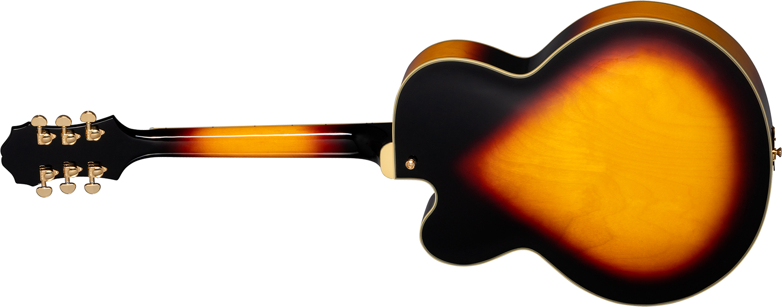 Epiphone Broadway Original Archtops 2h Ht Rw - Vintage Sunburst - Guitare Électrique 3/4 Caisse & Jazz - Variation 1