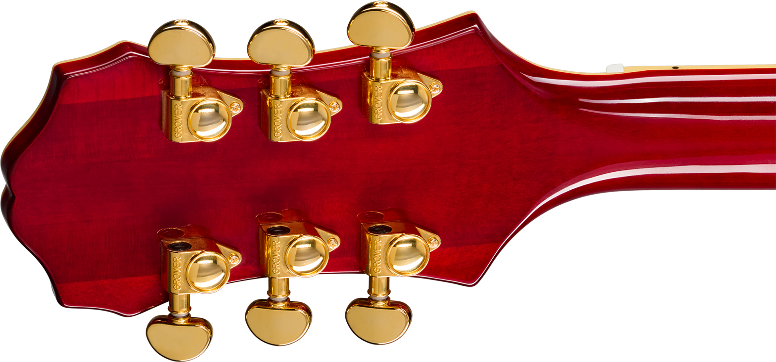 Epiphone Broadway Original Archtops 2h Ht Rw - Wine Red - Guitare Électrique 3/4 Caisse & Jazz - Variation 5