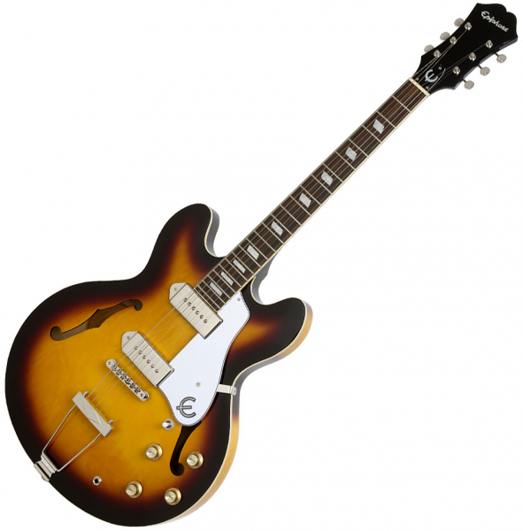 Epiphone Casino - vintage sunburst Semi-hollow electric guitar 