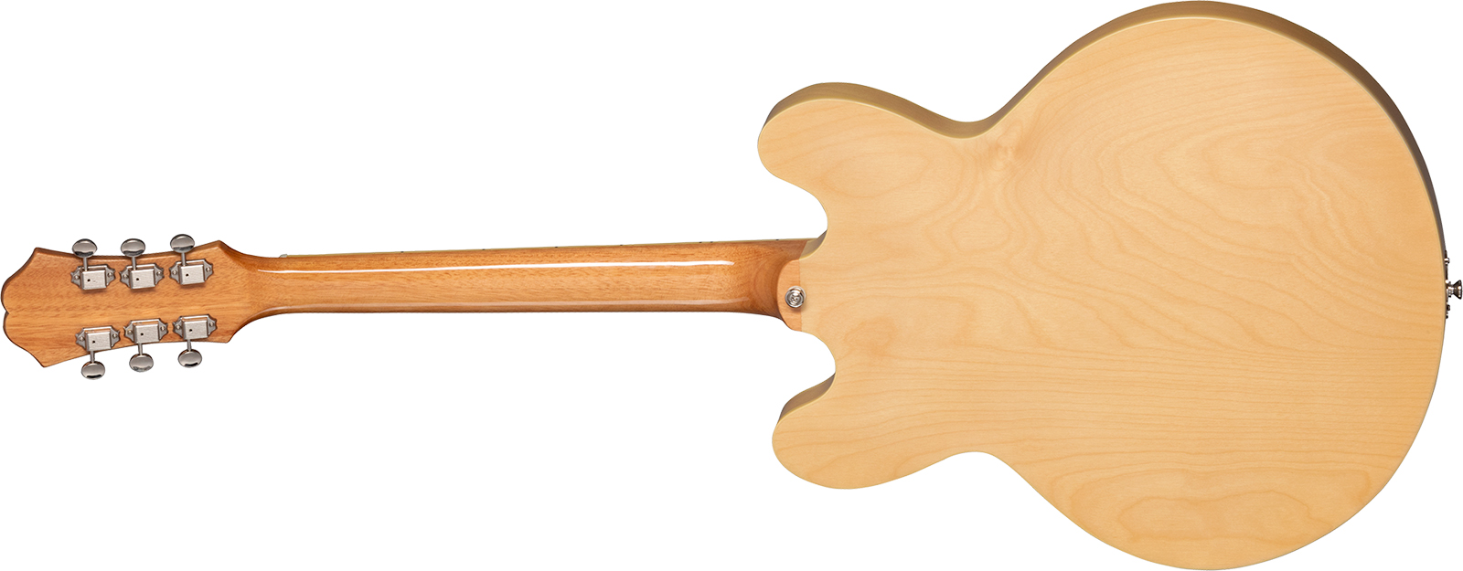 Epiphone Casino Original Archtops 2s P90 Ht Rw - Natural - Guitare Électrique 1/2 Caisse - Variation 1
