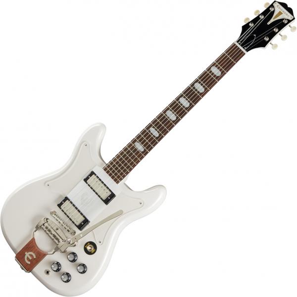 Guitare électrique solid body Epiphone Crestwood Custom - Polaris white