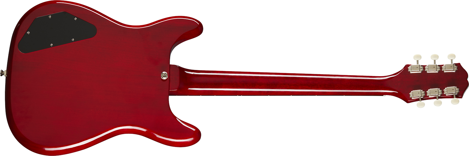 Epiphone Crestwood Custom 2mh Trem Lau - Cherry - Guitare Électrique RÉtro Rock - Variation 1