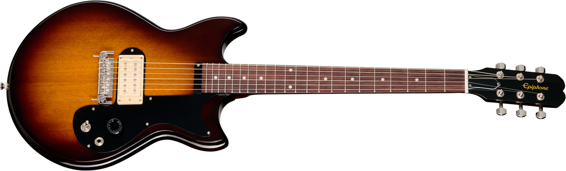 Epiphone Joan Jett Olympic Special Ht 1h Rw - Vintage Sunburst - Guitare Électrique Double Cut - Main picture