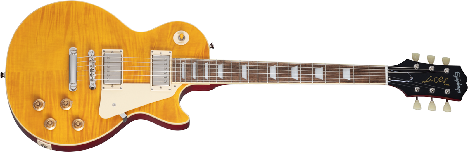 Epiphone Joe Bonamassa Les Paul Standard 1959 Lazarus Signature 2h Ht Lau - Lazarus - Guitare Électrique Single Cut - Main picture