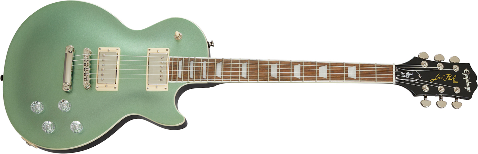 Epiphone Les Paul Muse Modern 2h Ht Lau - Wanderlust Green Metallic - Guitare Électrique Single Cut - Main picture