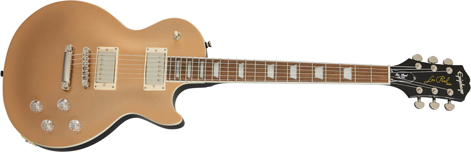 Epiphone Les Paul Muse Modern 2h Ht Lau - Smoked Almond Metallic - Guitare Électrique Single Cut - Main picture